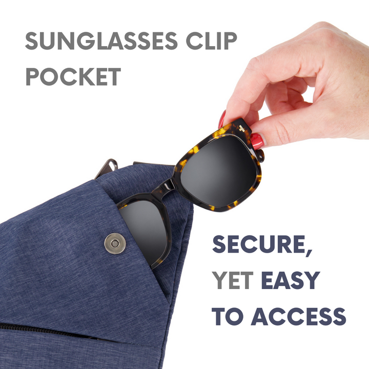 The Slimmest Anti-Theft Crossbody Bag