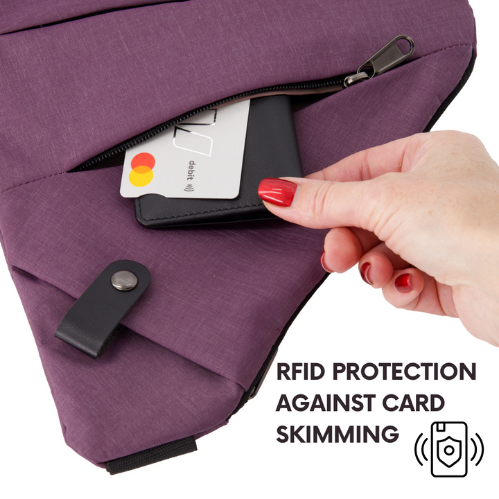 The Slimmest Anti-Theft Crossbody Bag