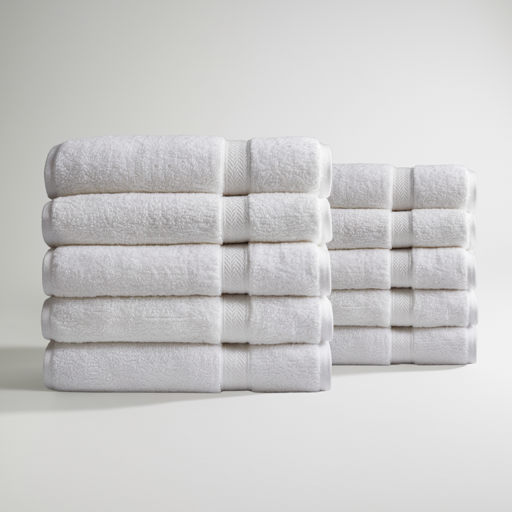 Ultrasoft Egyptian Cotton Hand Towels 10pcs (70x40cm)