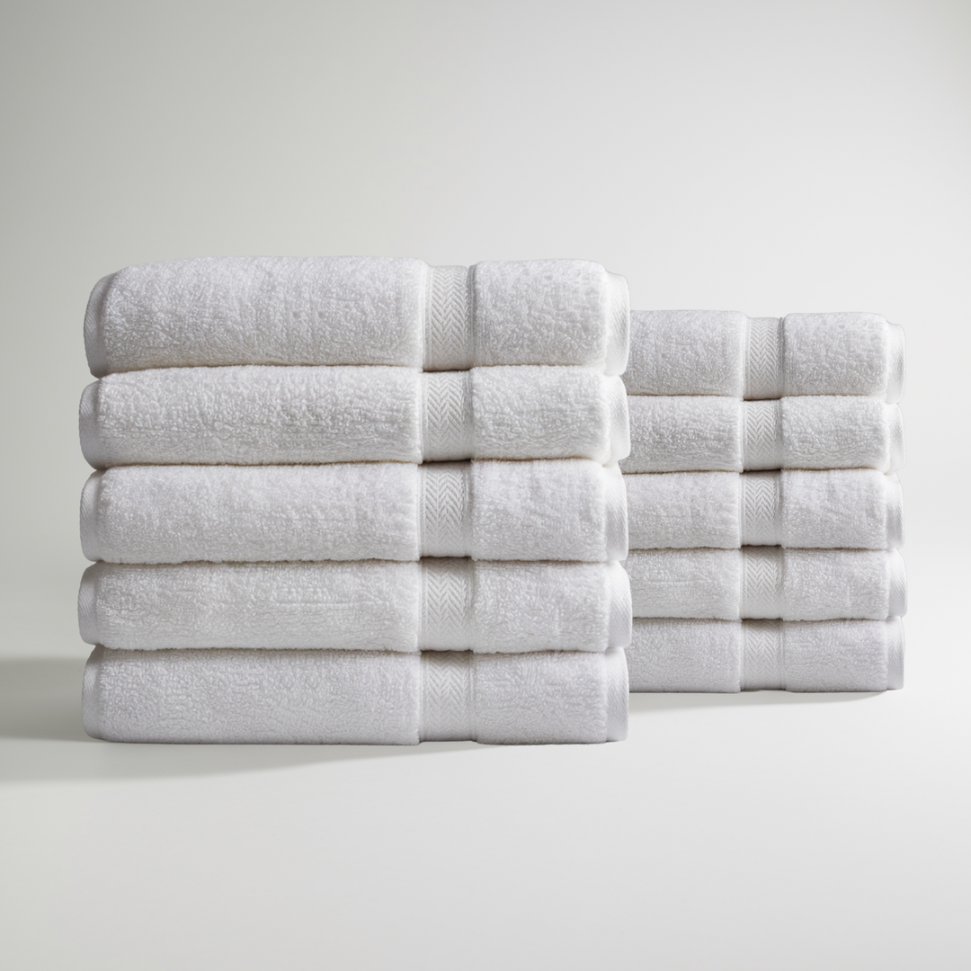 Ultrasoft Egyptian Cotton Hand Towels 10pcs (70x40cm)