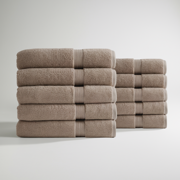 Ultrasoft Egyptian Cotton Hand Towels 10pcs (70x40cm)
