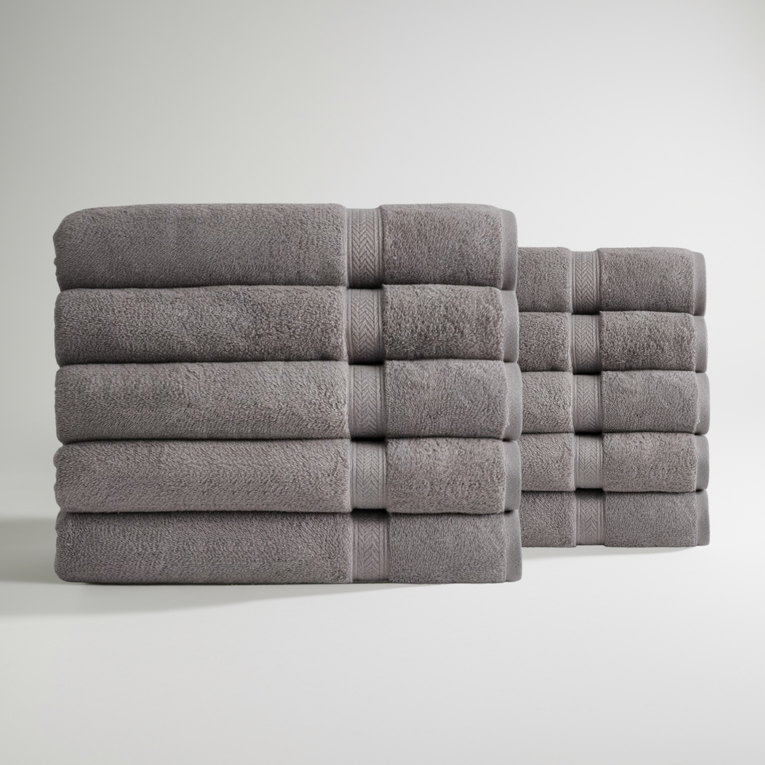Ultrasoft Egyptian Cotton Bath Towels 10pcs (70x140cm)