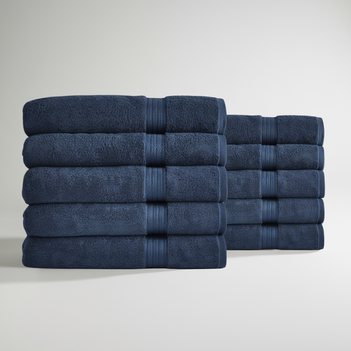 Ultrasoft Egyptian Cotton Bath Towels 10pcs (70x140cm)