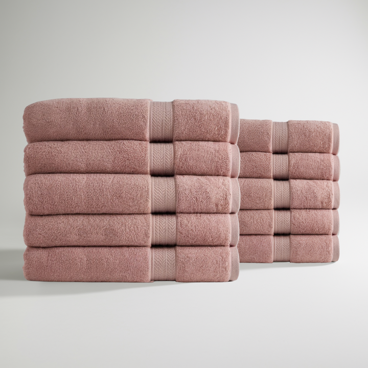 Ultrasoft Egyptian Cotton Bath Towels 10pcs (70x140cm)
