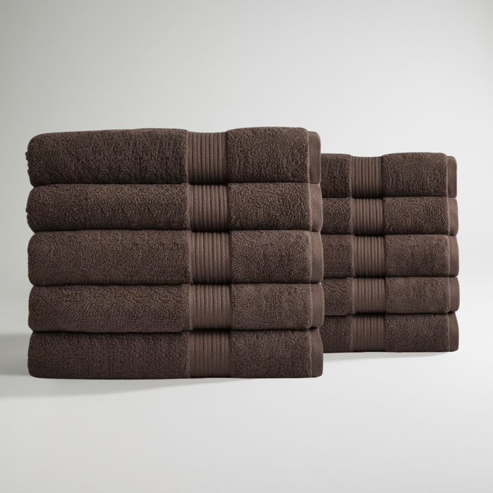 Ultrasoft Egyptian Cotton Bath Towels 10pcs (70x140cm)