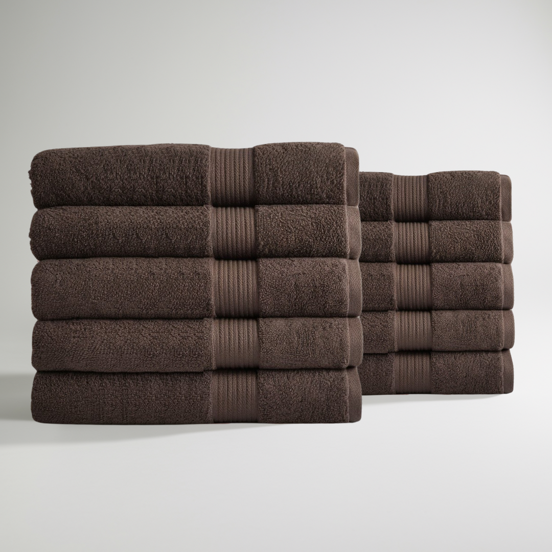 Ultrasoft Egyptian Cotton Bath Towels 10pcs (70x140cm)