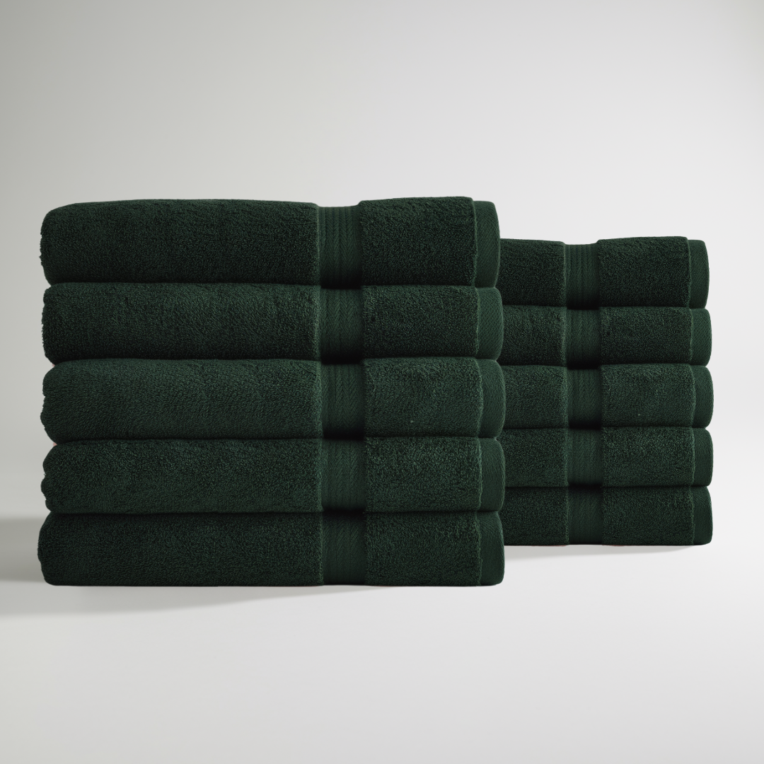 Ultrasoft Egyptian Cotton Bath Towels 10pcs (70x140cm)
