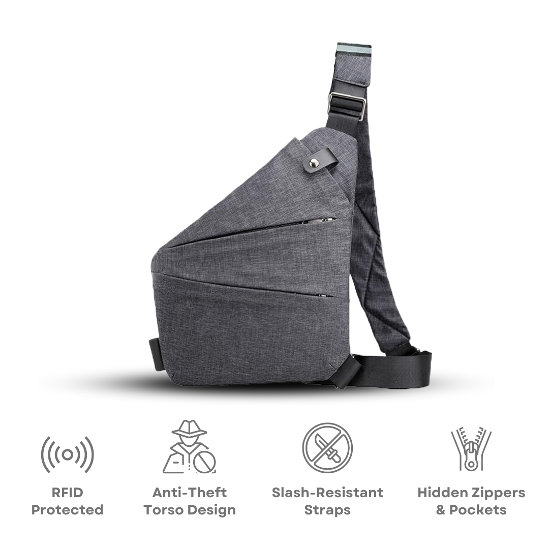The Slimmest Anti-Theft Crossbody Bag