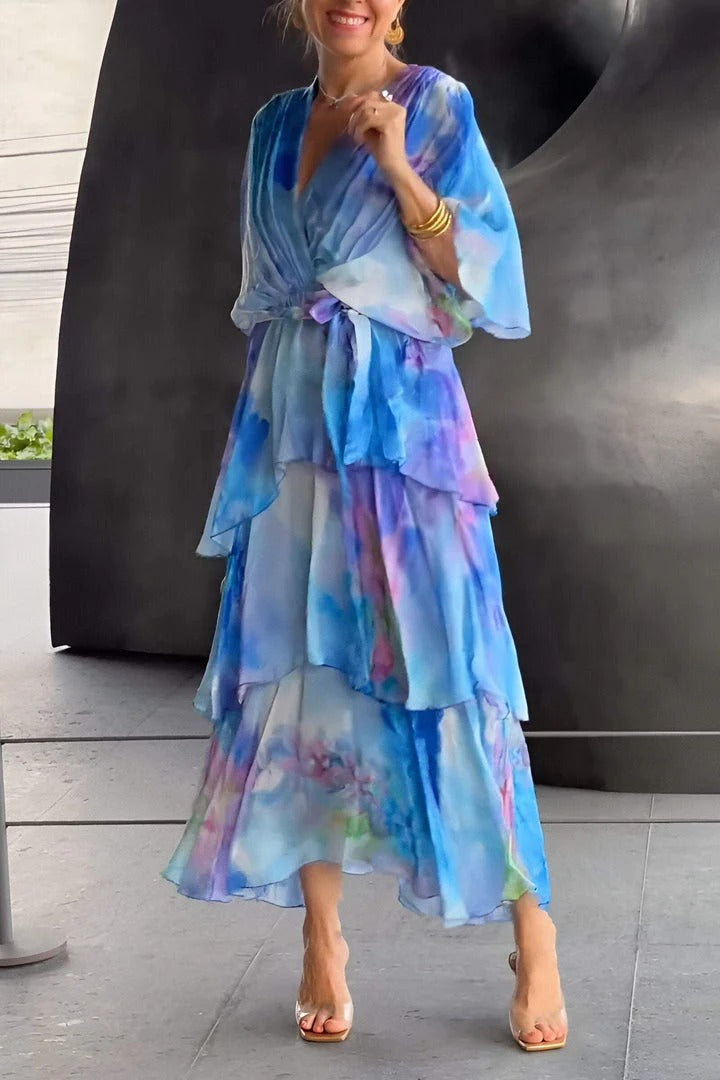 Diana | Stunning V-Neck Dress