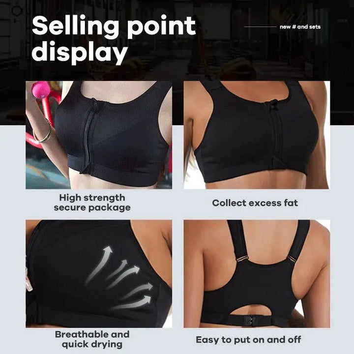 "Shape ActiveDry Shockproof Sports Bra – For Yoga, Running & Training"