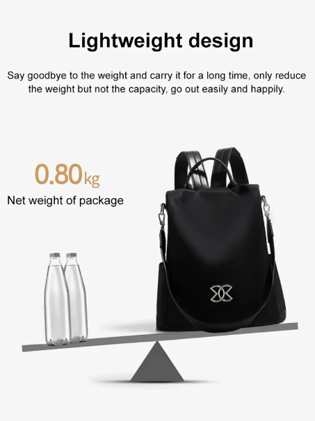 Premium Anti-Theft Oxford Shoulder Bag – Lightweight & Spacious