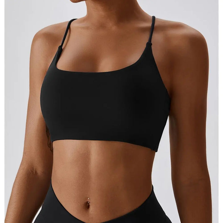 "Shape FlexMove Cross Back Bra – Soft, Padded & Tight Fit"