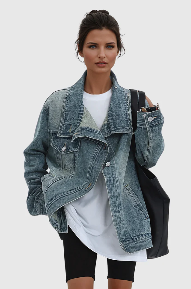 BELLA | Women’s Artistic Denim Jacket