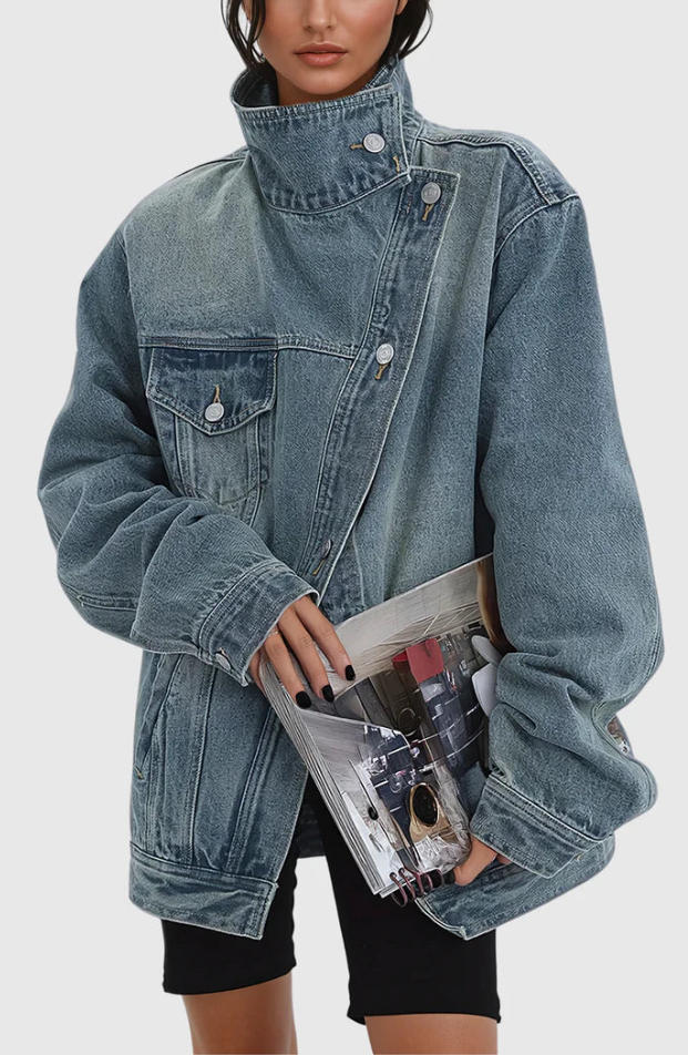 BELLA | Women’s Artistic Denim Jacket
