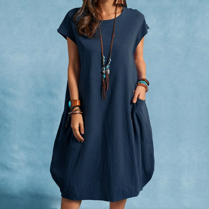 PocketBloom – Women’s Casual Dress with Pockets